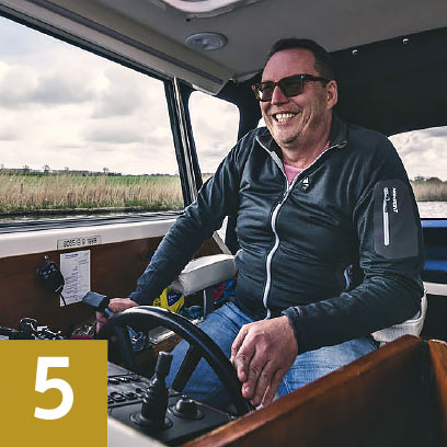 Daniël Hagen, Holandsko (nejen) na lodi