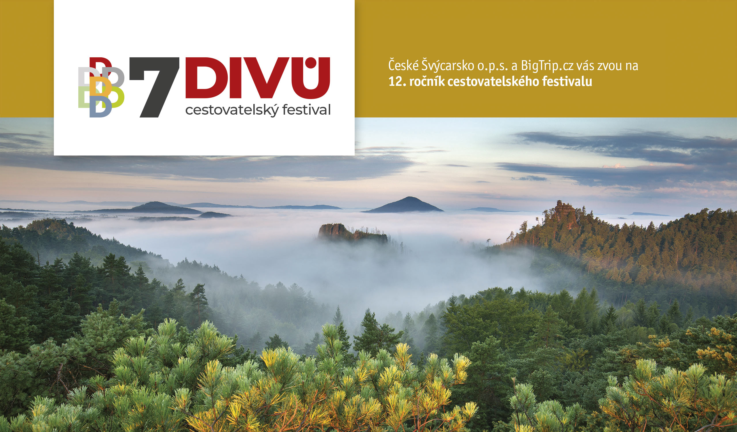 12. ročník cestovatelského festivalu 7 DIVŮ